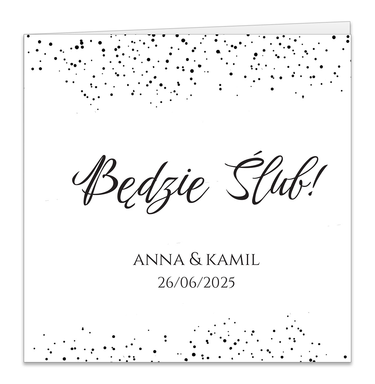 Próbki Złocone Zaproszenia Ofelia4