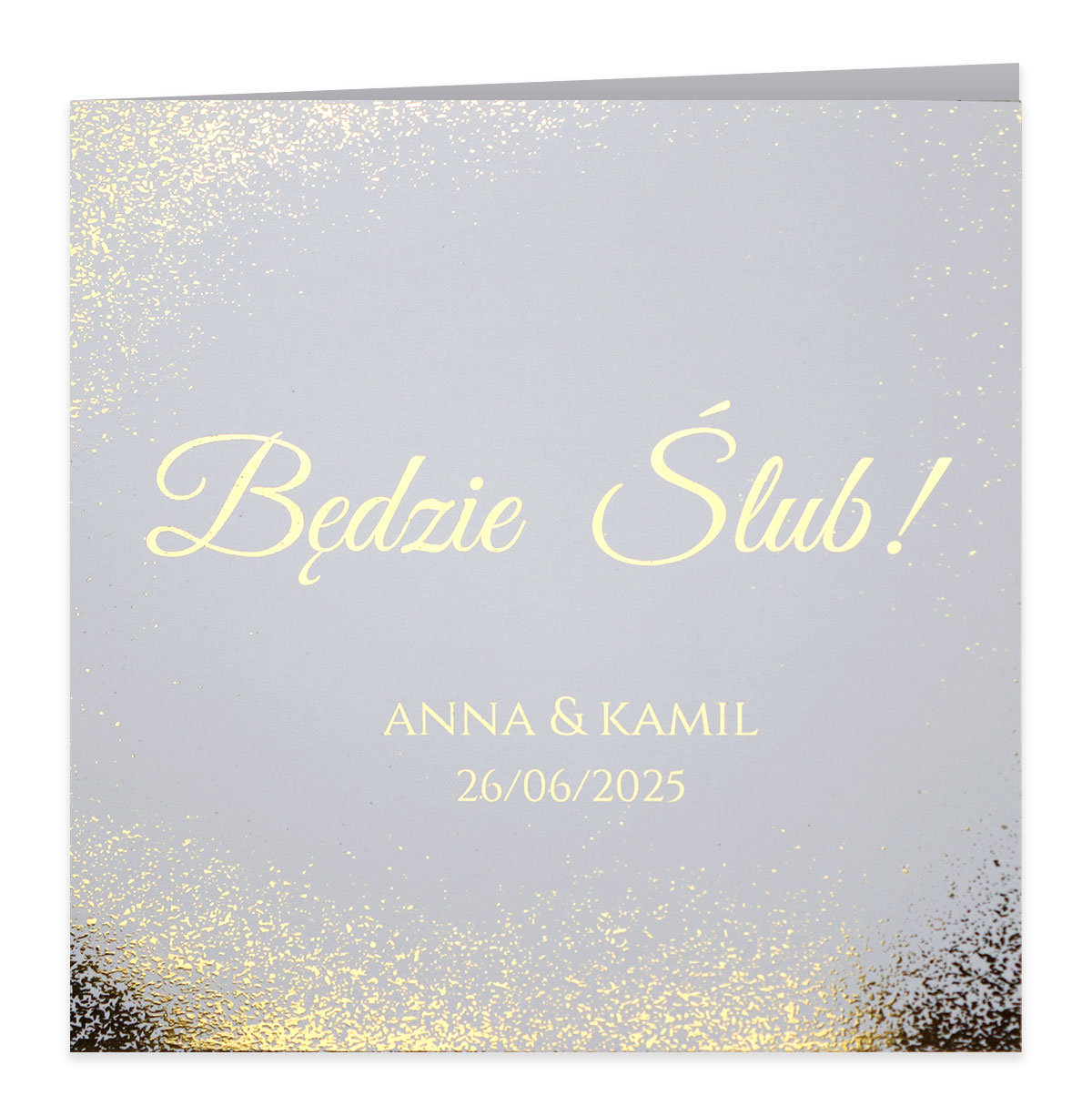 Próbki Złocone Zaproszenia Ofelia4