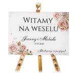 Tablica powitalna 50x70cm POZIOM - Ariana3