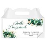 Naklejki na pudełka na ciasto 3 szt. - Dafne2