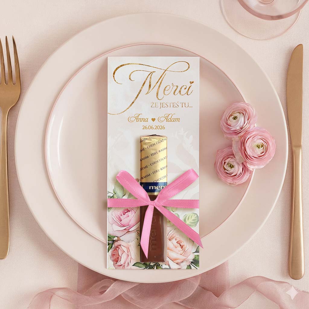 Podziękowania Merci Rose