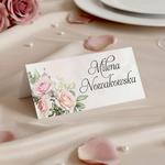 Winietki na stół Rose