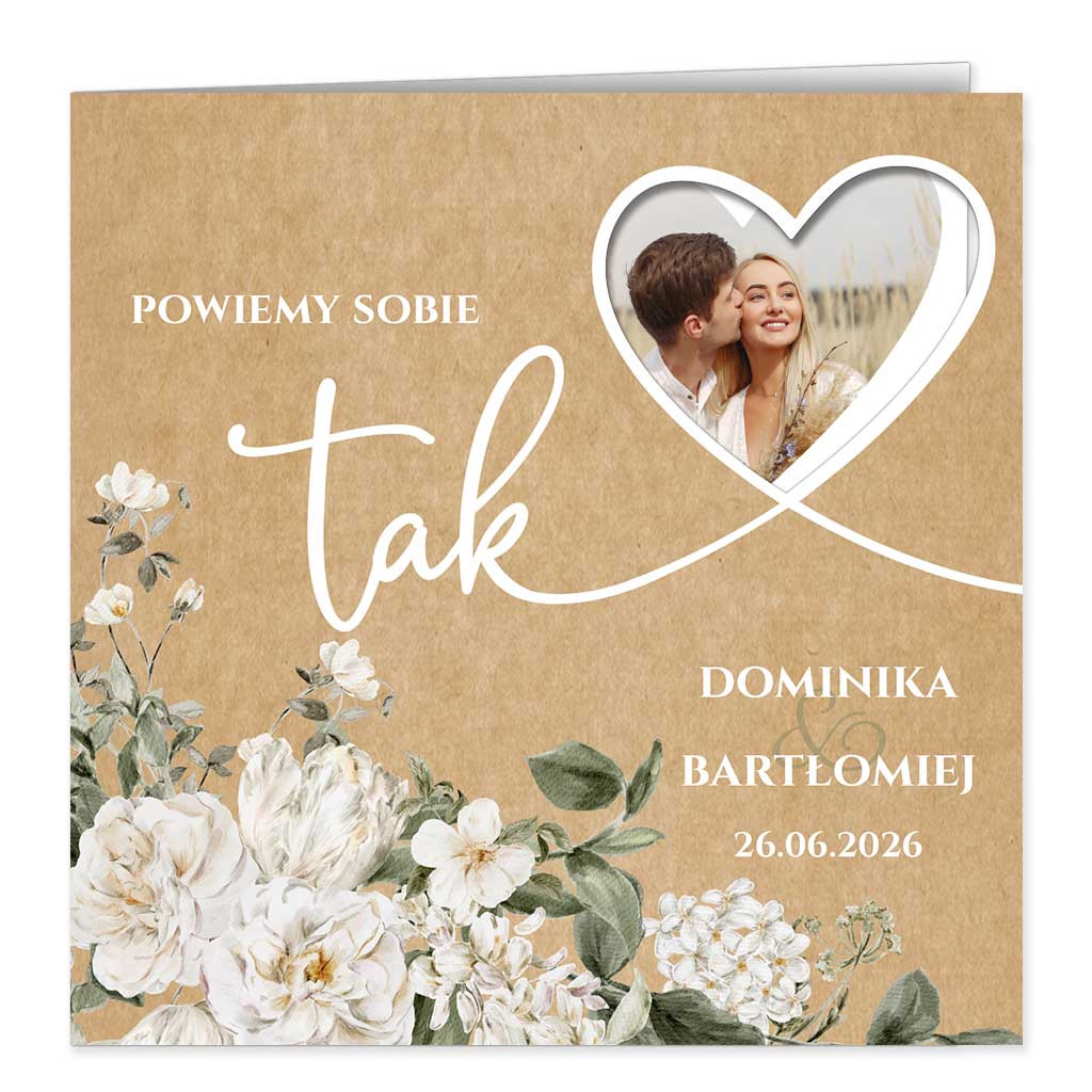 Próbki zaproszeń Ślubnych K20