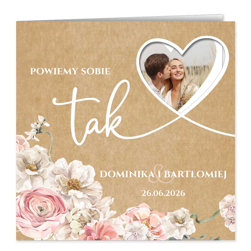 Zaproszenia Ślubne Serafina