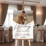 Tablica powitalna ze zdjęciem