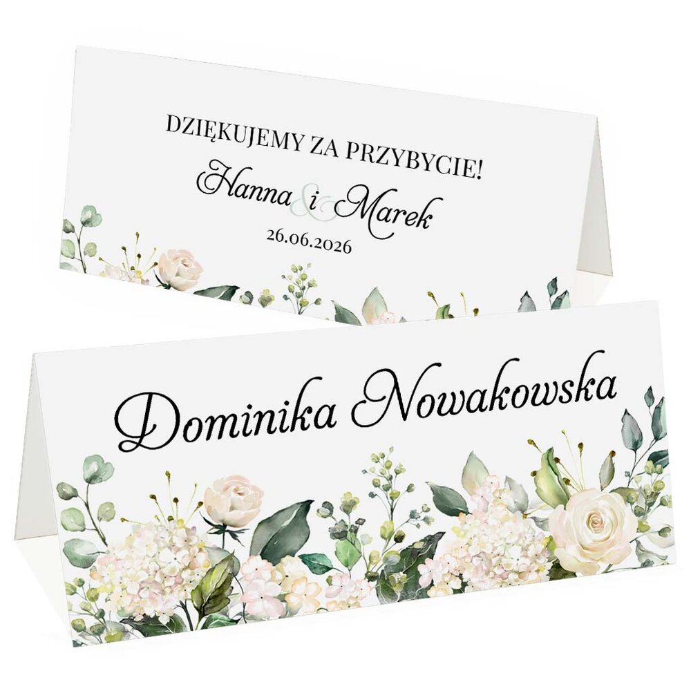 Winietki na stół - Miranda