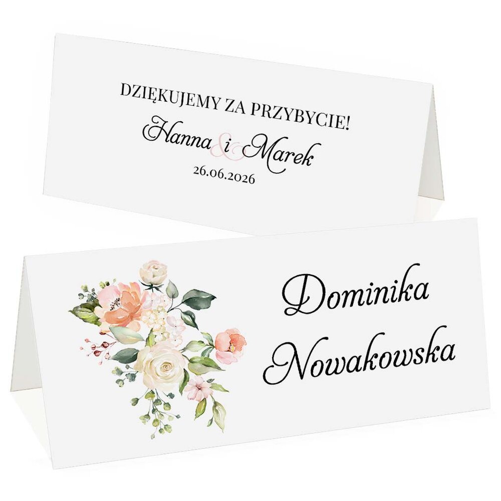 Winietki na stół - Miranda