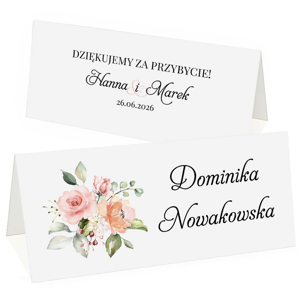 Winietki na stół - Miranda