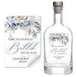 Naklejki na wódkę weselną 8szt - Milana