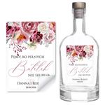 Naklejki na wódkę weselną 8szt - Milana