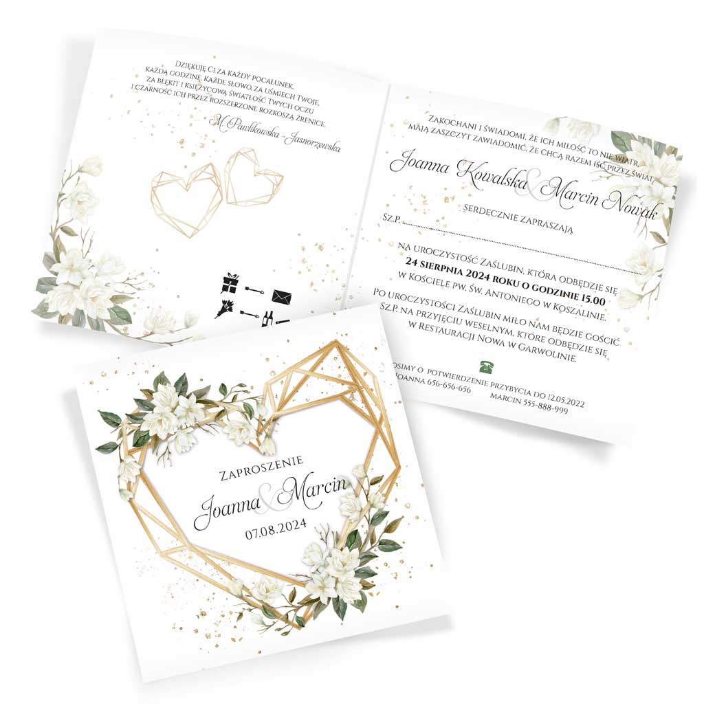 zaproszenia ślubne ariana2