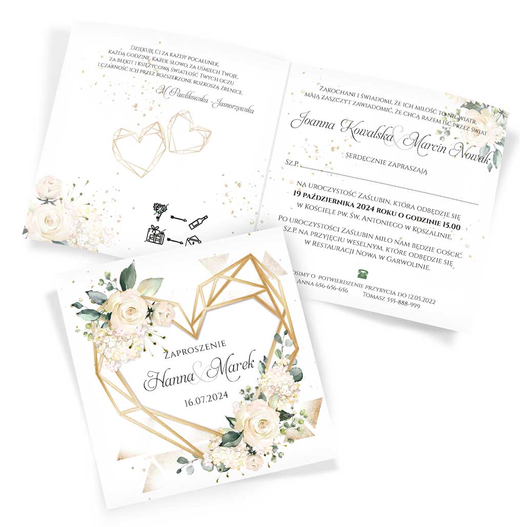 zaproszenia ślubne ariana2