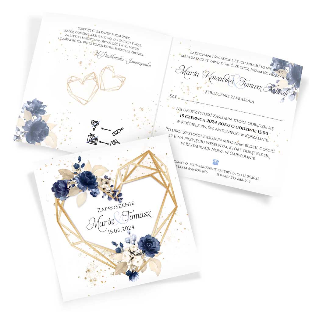 zaproszenia ślubne ariana2