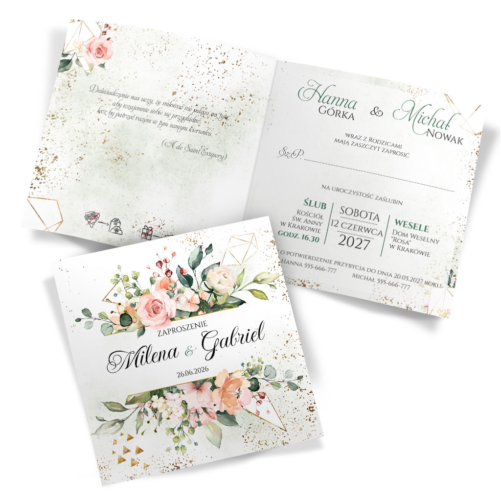 Zaproszenia Ślubne Miranda