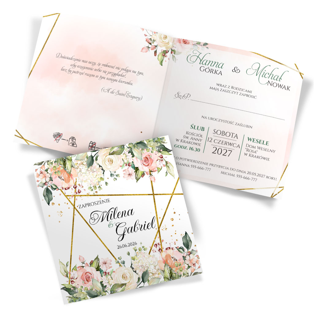Zaproszenia Ślubne Miranda