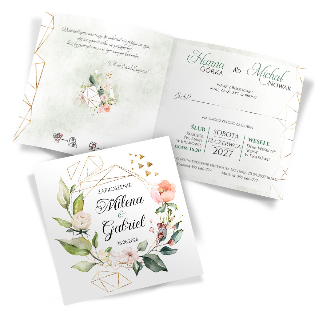 Zaproszenia Ślubne Miranda