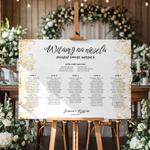 Tablica z usadzeniem gości 50x70cm POZIOM - Ariana3