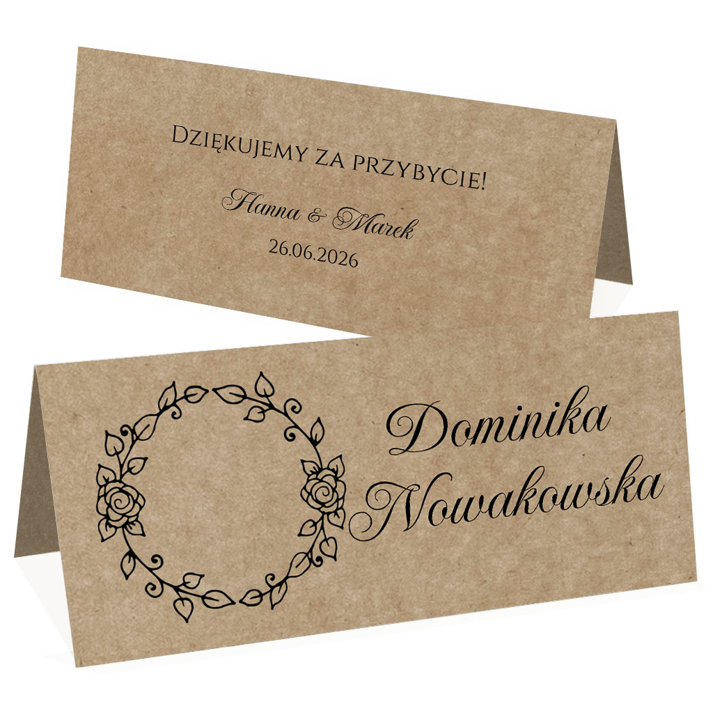 Eko winietki na stół Nastia