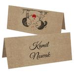 Winietki EKO na stół Ludki