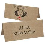 Winietki EKO na stół Ludki