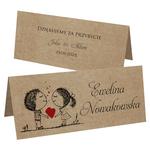 Winietki EKO na stół Ludki