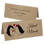 Winietki EKO na stół Ludki