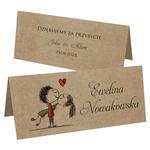 Winietki EKO na stół Ludki