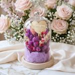 Podziękowanie dla rodziców w kloszu z suszem