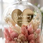 Podziękowanie dla rodziców w kloszu z suszem w6