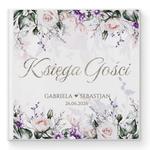 Księga gości weselnych - białe/czarne karty - Anna