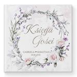 Księga gości weselnych - białe/czarne karty - Anna