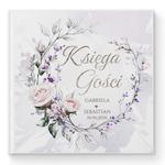 Księga gości weselnych - białe/czarne karty - Anna