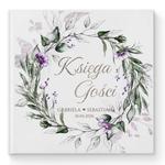 Księga gości weselnych - białe/czarne karty - Anna