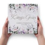 Księga gości weselnych - białe/czarne karty - Anna