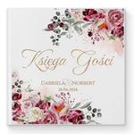 Księga gości weselnych - białe/czarne karty - Dafne2