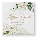 Księga gości weselnych - białe/czarne karty - Dafne2