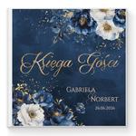 Księga gości weselnych - białe/czarne karty - Adelajda i Luiza