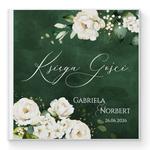 Księga gości weselnych - białe/czarne karty - Adelajda i Luiza