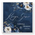 Księga gości weselnych - białe/czarne karty - Adelajda i Luiza