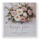 Księga gości weselnych - białe/czarne karty - Flawia