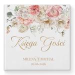 Księga gości weselnych - białe/czarne karty - Milana