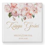 Księga gości weselnych - białe/czarne karty - Milana