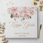 Księga gości weselnych - białe/czarne karty - Milana