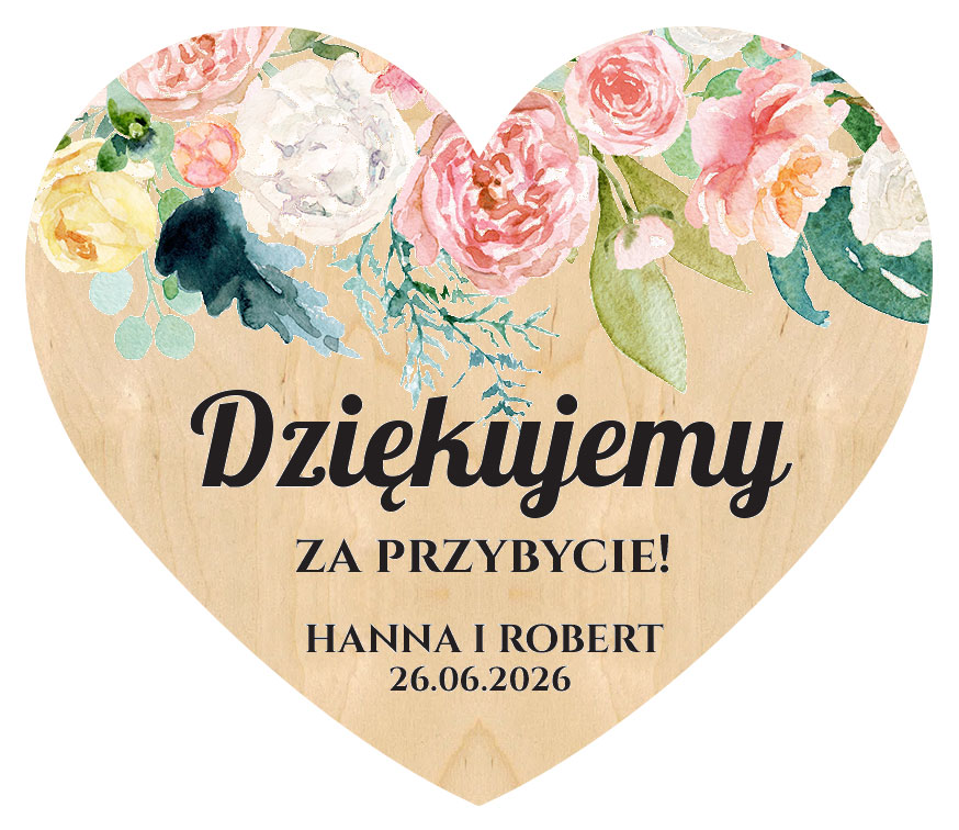 Podziękowania dla gości Irma