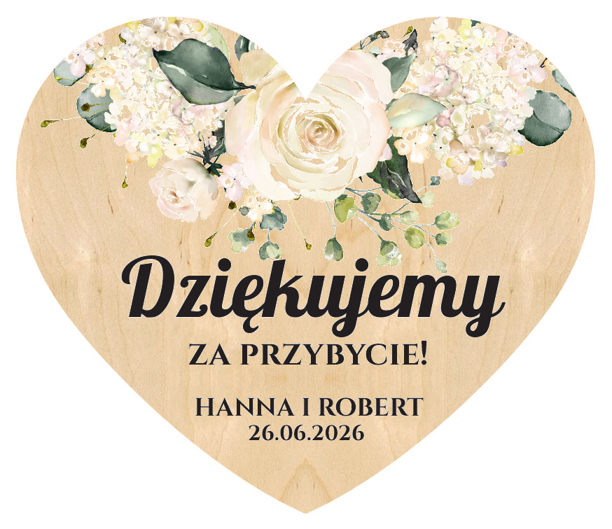 Podziękowania dla gości Irma