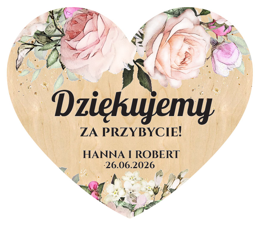 Podziękowania dla gości Irma