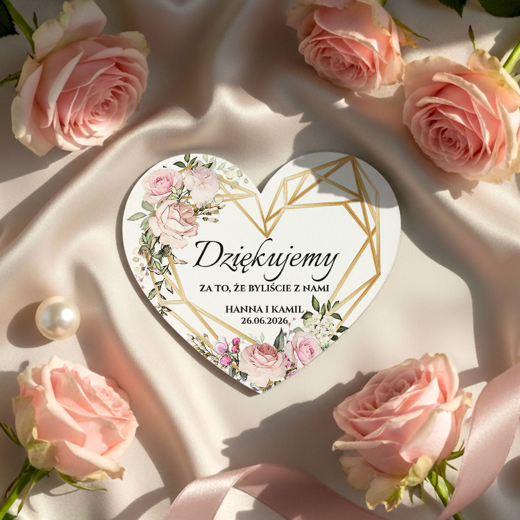 Magnesy z podziękowaniem - Ariana2