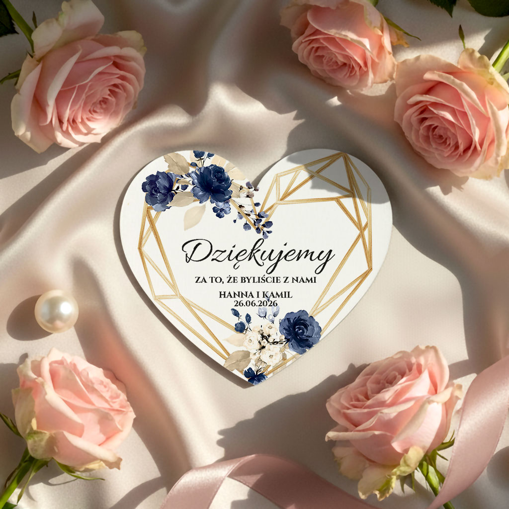 Magnesy z podziękowaniem - Ariana2