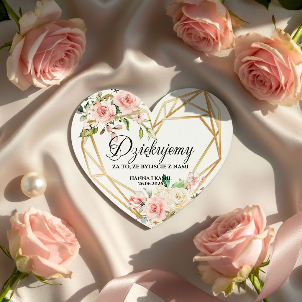 Magnesy z podziękowaniem - Ariana2