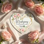 Magnesy z podziękowaniem - Ariana2